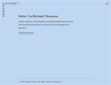 Tablet Screenshot of designconnect.com